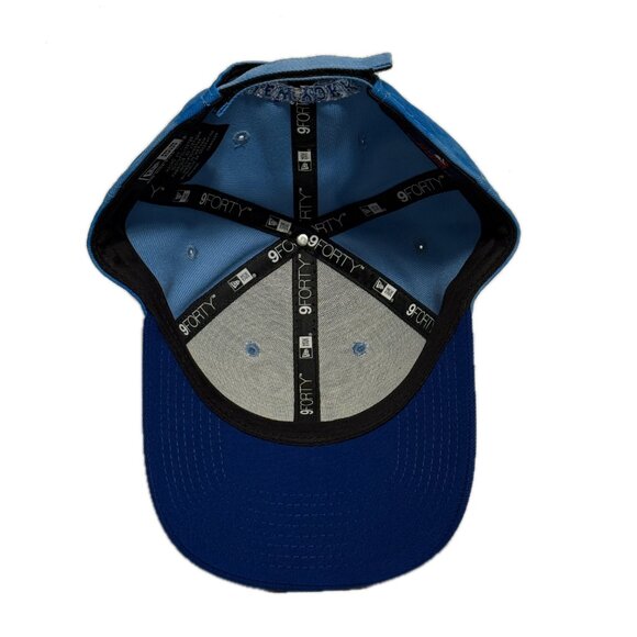 New York Mets Father's Day Adjustable Snapback Hat New Era 9forty Sky Blue Faded - Picture 7 of 11